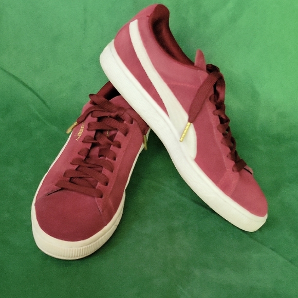 Puma Shoes - Puma Burgundy Sneakers